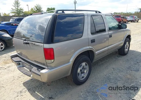 2003 Chevrolet Blazer из США, поврежденный, VIN 1GNDT13X33K183627
